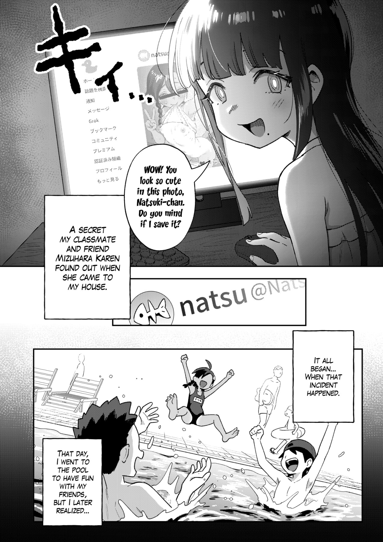 Hentai Manga Comic-A Gloomy Girl's Secret Adventure-Read-3